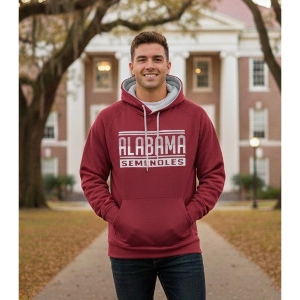 Colosseum Florida State Seminoles Hoodie Sweatshirt Men's‎ XL Red Pullover NCAA
